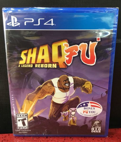 PS4 Shaq Fu A Legend Reborn game