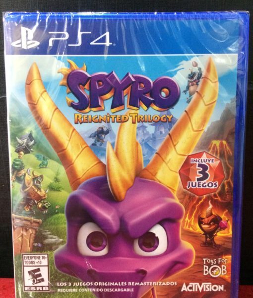 PS4 Spyro Reigneted Trilogy game