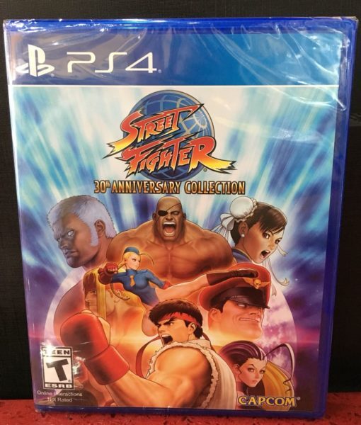 PS4 Street Fighter 30th Anniversary Collection game