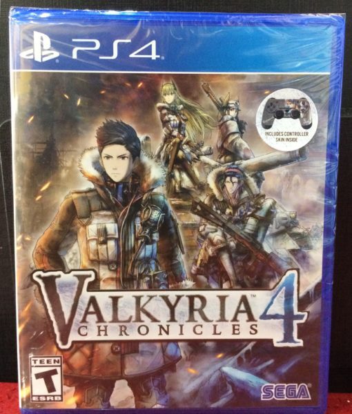 PS4 Valkyria Chronicles 4 game