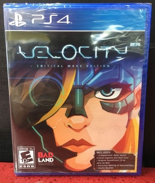 PS4 Velocity 2X Critical Mass Edition game