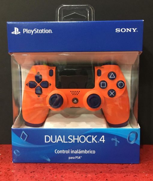 PS4 Dualshock 4 Controller Sunset Orange Sony GameStation