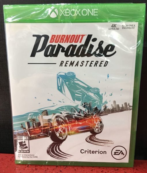 Xone Burnout Paradise Remastered game