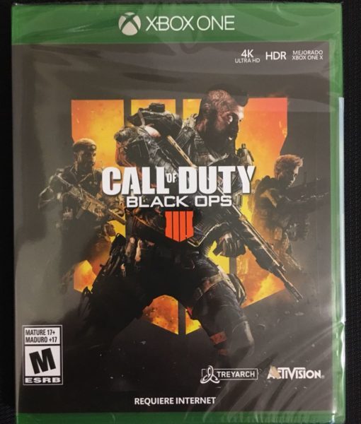 Xone Call Of Duty Black Ops 4 game