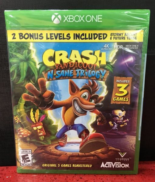 Xone Crash Bandicoot Insane Trilogy game
