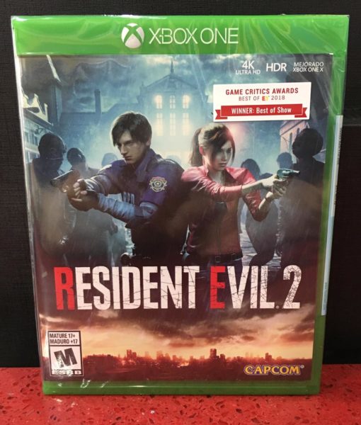 Xone Resident Evil 2 game