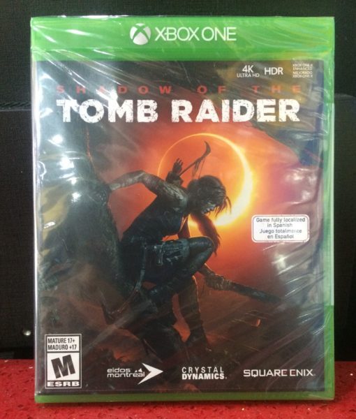 Xone Shadow of the Tomb Raider game Xone Shadow of the Tomb Raider game