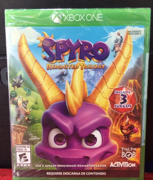 Xone Spyro Reigneted Trilogy game Xone Spyro Reigneted Trilogy game