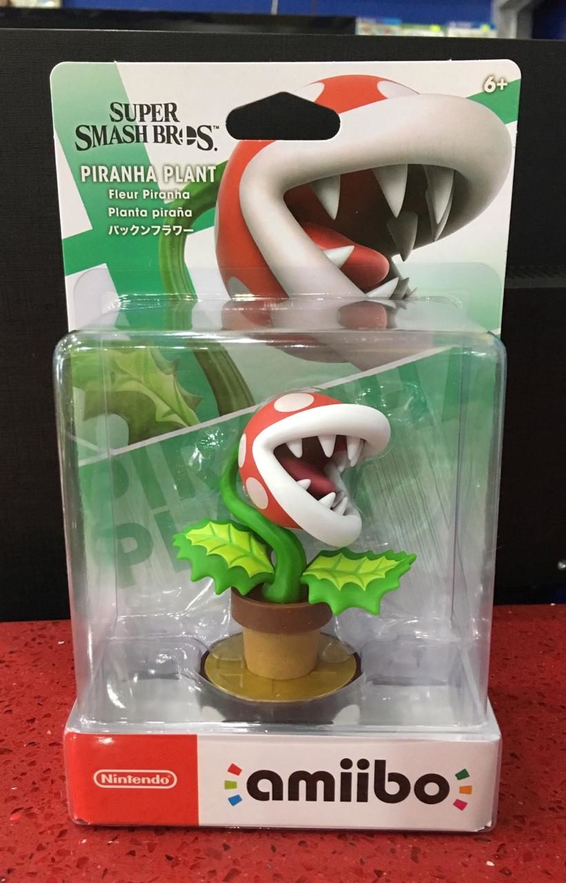 Amiibo Figure Piranha Plant Smash Gamestation 