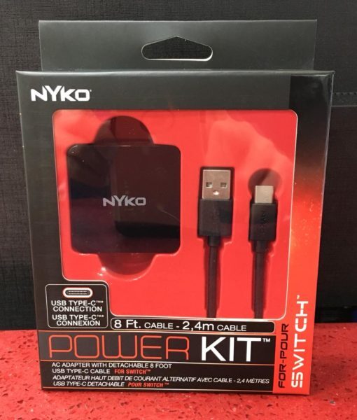 NSW item Cargador Adaptador y cable USB C NYKO