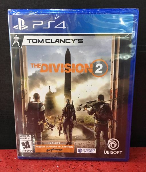 PS4 The Division 2 game PS4 The Division 2 game