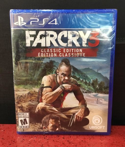 PS4 FarCry 3 game