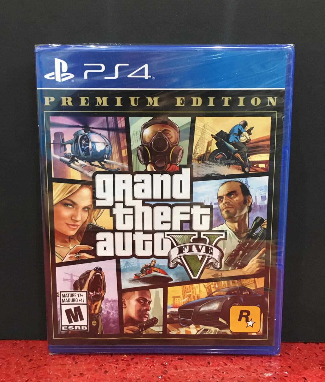 Juego Grand theft auto V - premium edition para PS4