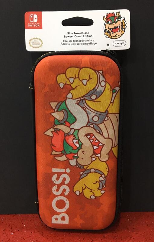 Switch Estuche Travel Case Bowser Rojo PDP – GameStation
