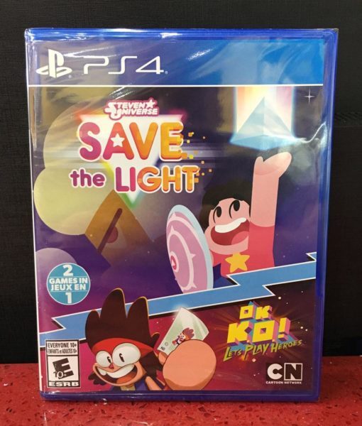 PS4 Steven Universe Save The Light and OK KO game