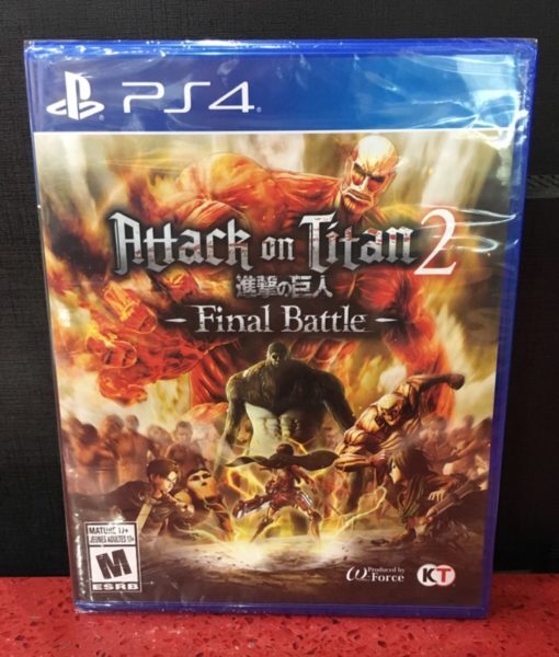 PS4 Attack on Titan 2 Final Battle game