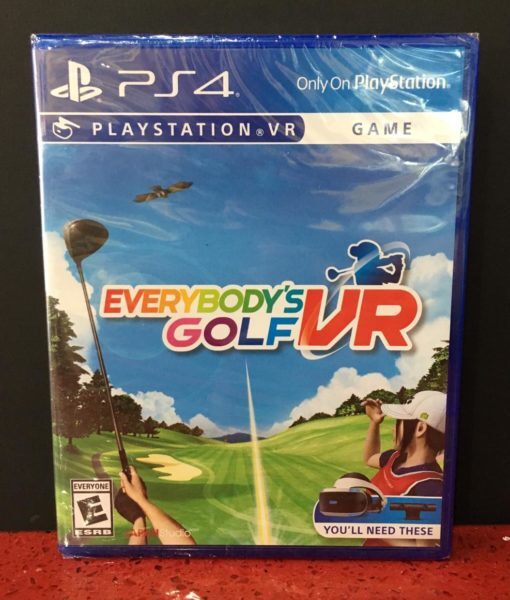 PS4 Everybodys Golf VR game