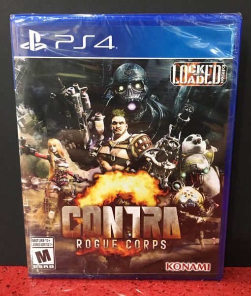 PS4 Contra Rogue Corps game