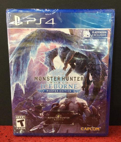 PS4 Monster Hunter World Iceborne Master Edition game
