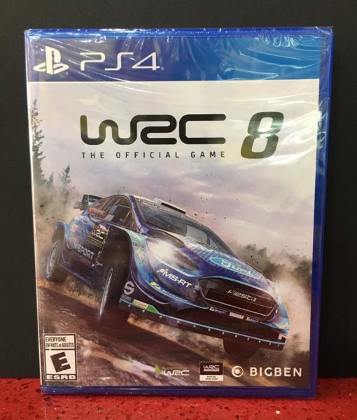 PS4 WRC 8 Rally game