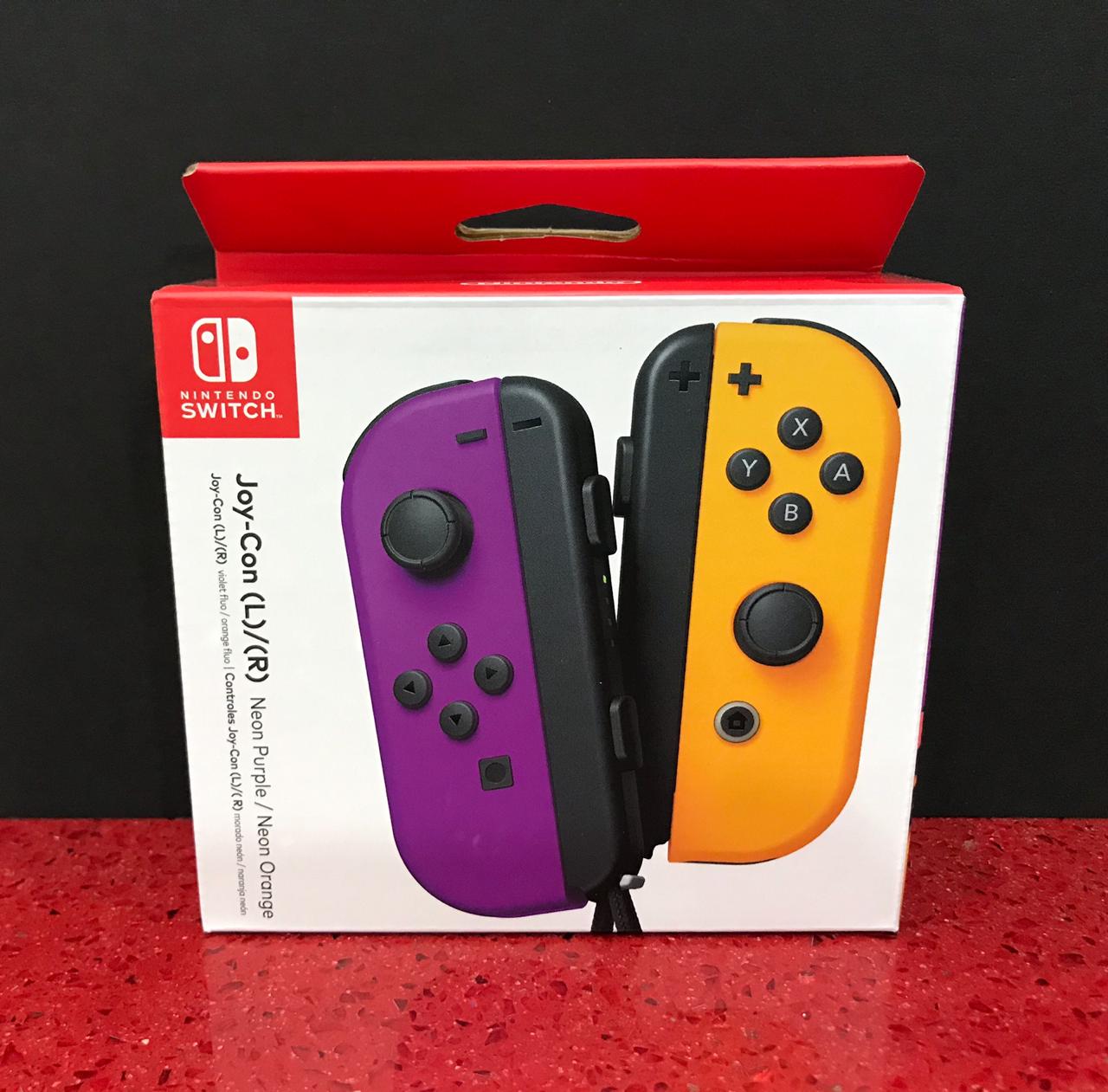 Mando Joy-Con Morado Neón/Naranja Neón Nintendo Switch · Nintendo · El  Corte Inglés