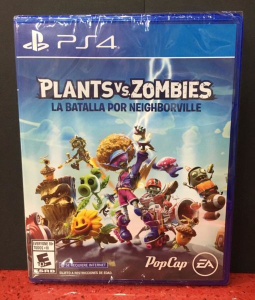 PS4 Plants vs Zombies Neighborville game