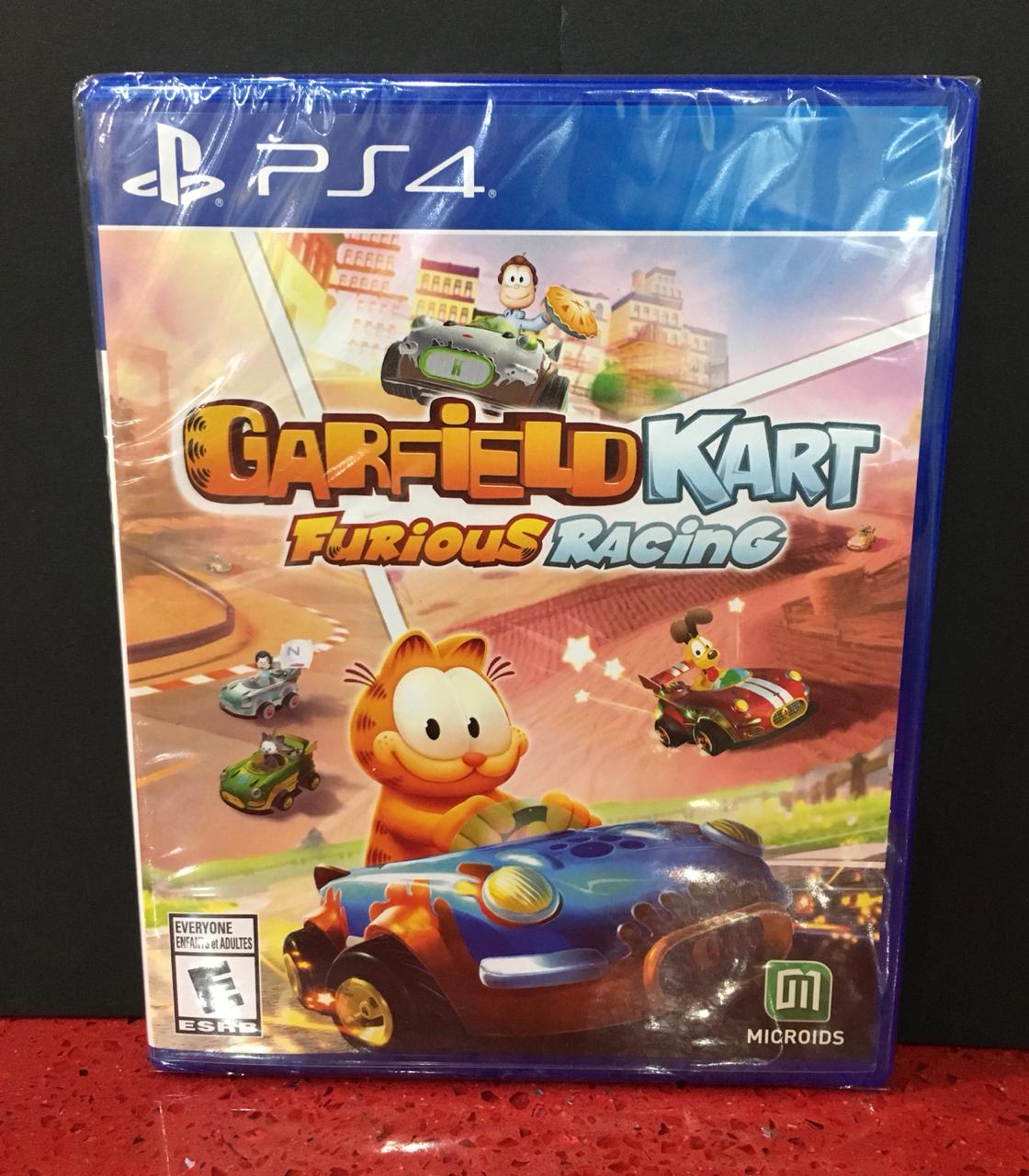garfield kart furious racing ps4 gameplay