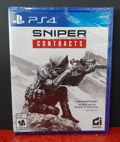 PS4 Sniper Ghost Warrior Contracts game