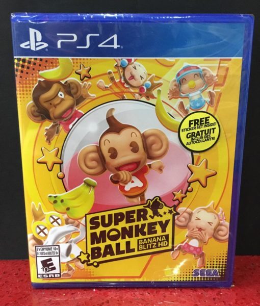 PS4 Super Monkey Ball Banana Blitz HD game