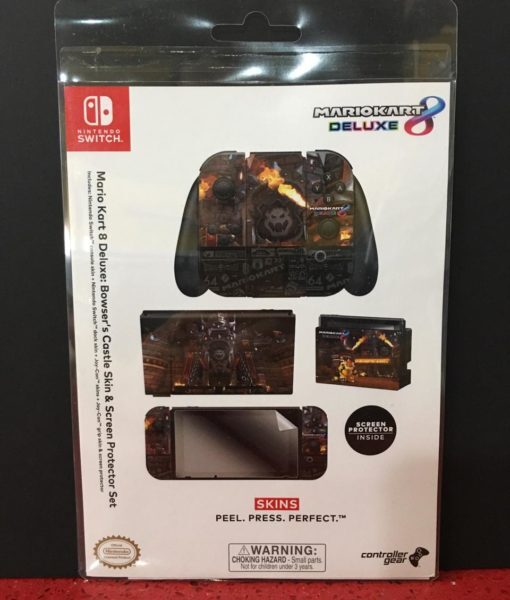 NSW item Skins MarioKart BowserCastle 5 piezas CGER