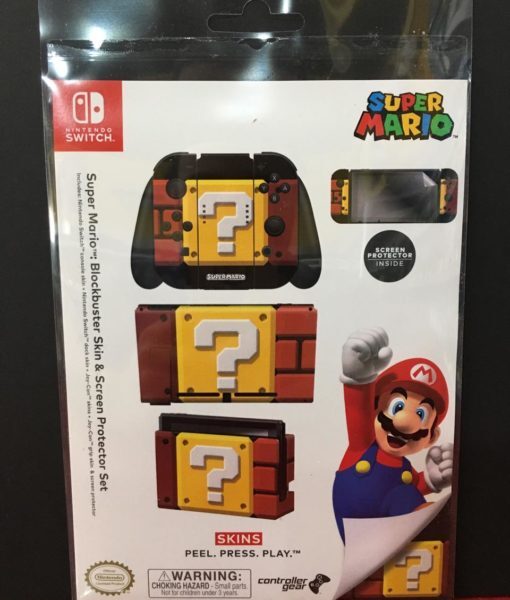 NSW item Skins SuperMario Blockbuster 5 piezas CGEAR