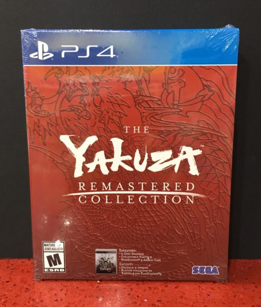 PS4 The Yakuza Remastered Collection game