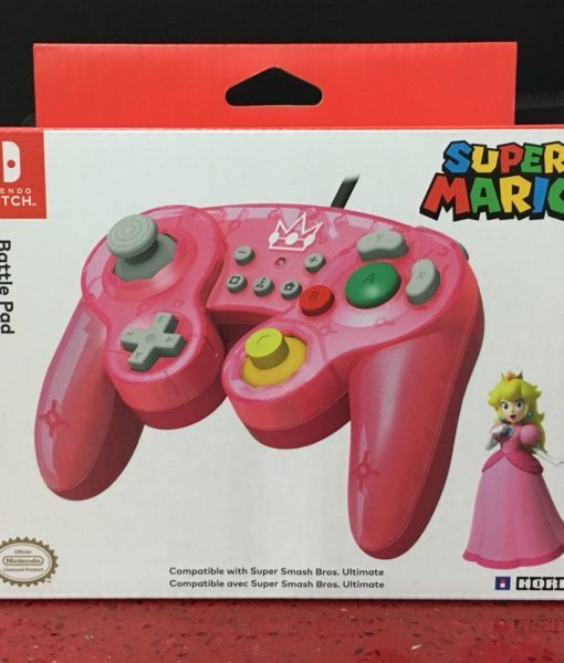 NSW item Control Battle Pad PEACH HORI