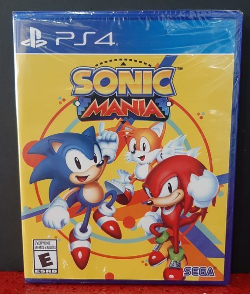 PS4 Sonic Mania game PS4 Sonic Mania game