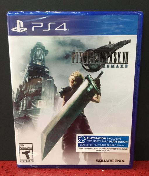 PS4 Final Fantasy VII Remake PS4 Final Fantasy VII Remake