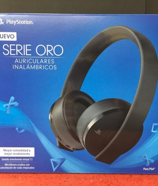 PS4 item Headset NUEVO MODELO Gold Wireless Sony