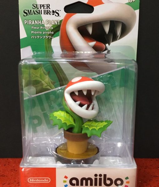 Amiibo Figura Piranha Plant Smash Gamestation 