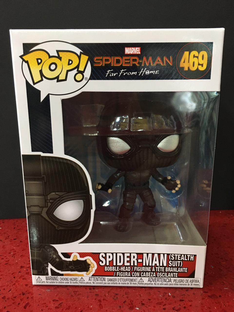 Funko Pop Figure SPIDERMAN Stealth Suit 469 – GameStation