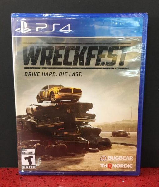 PS4 Wreckfest game