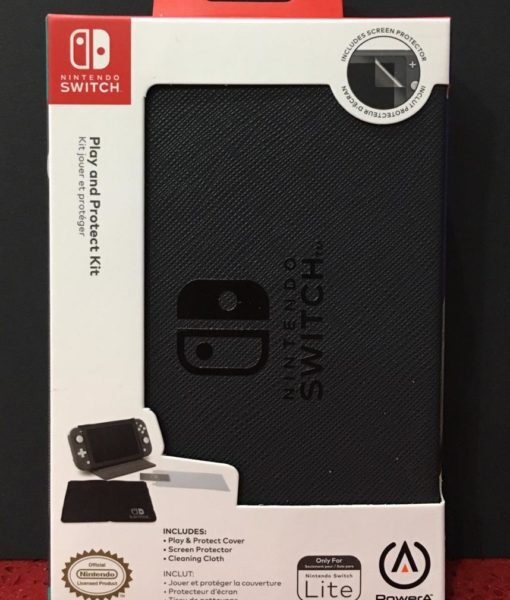 NSW item Estuche P LITE Protect Kit Negro PowerA