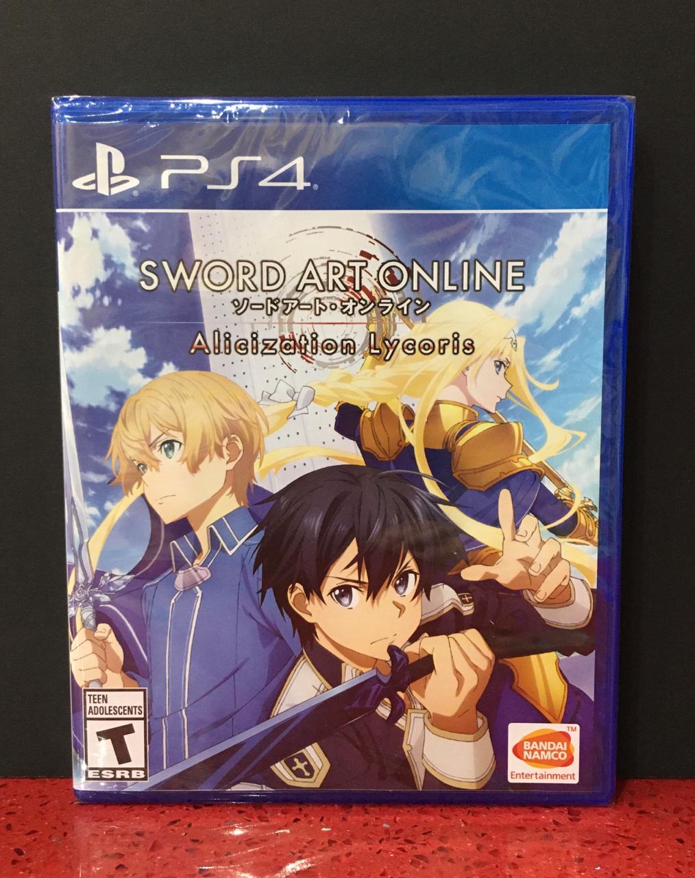 sword art online games ps4 list