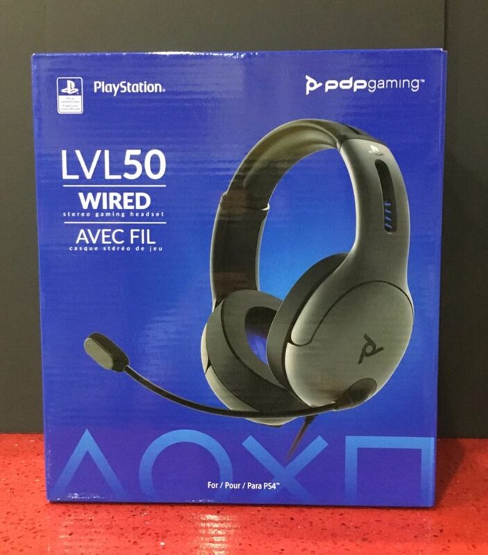 PS4 Headset Auricular Alambrico LVL 50 Negro PDP GameStation