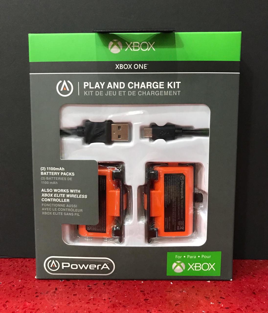 Xbox One Cargador Play And Charge Kit PowerA – GameStation