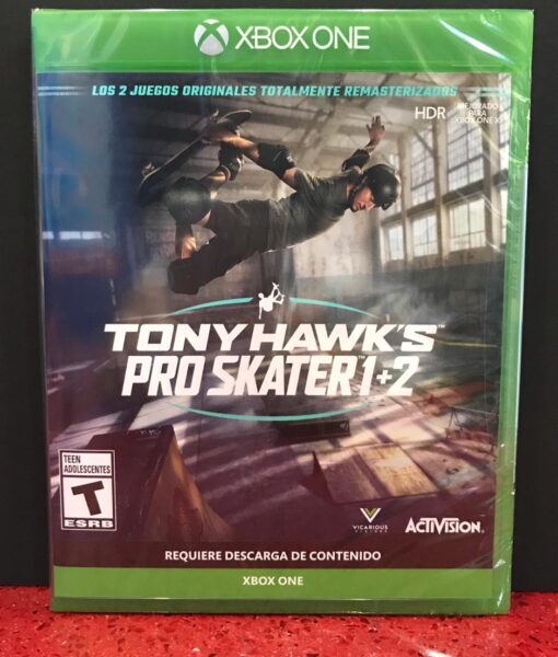 XONE Tony Hawk Pro Skater 1+2 game