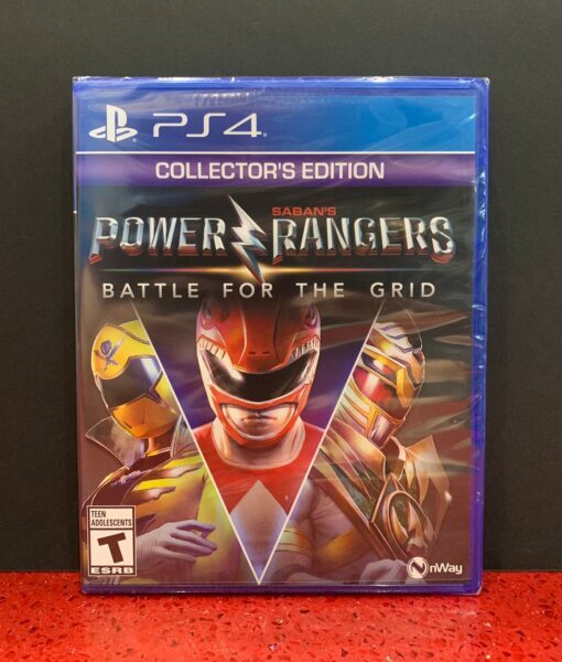 PS4 Power Ranger Battle for the Grid game