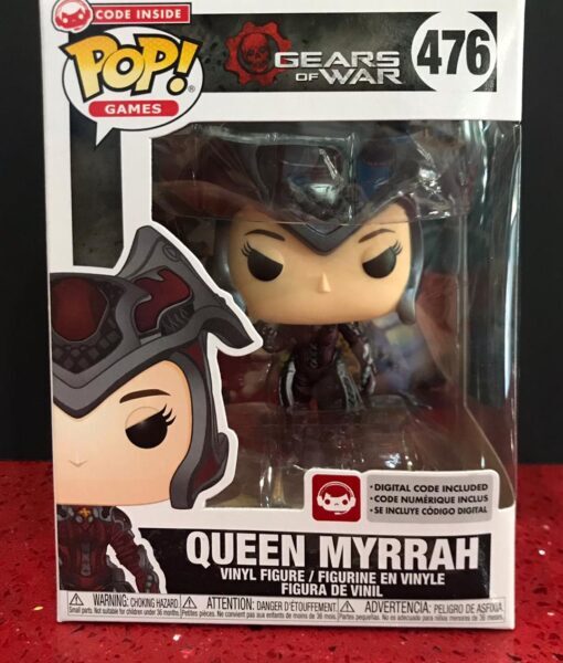 Funko Pop Figure Gears of War Queen Myrrah 476