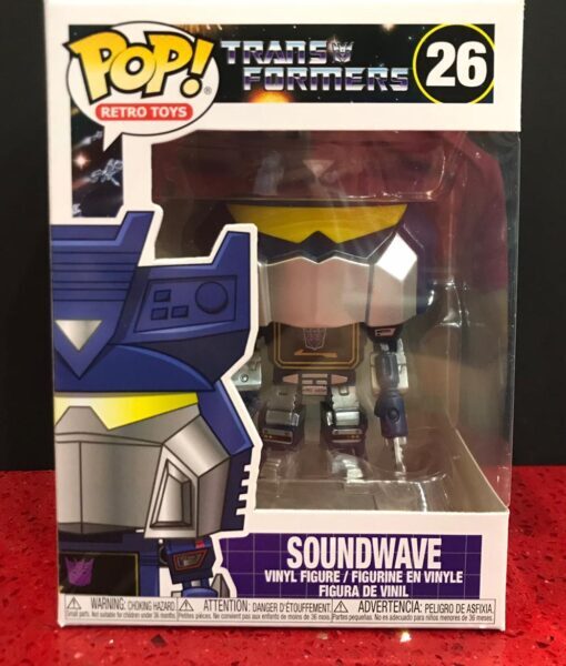 Funko Pop Figure Transformers Soundwave 26 Funko Pop Figure Transformers Soundwave 26