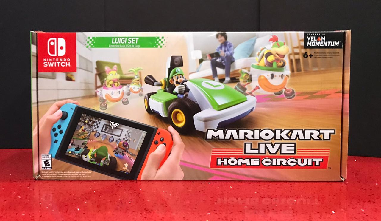 Switch Mario Kart Live Home Circuit Luigi Set Gamestation 9781