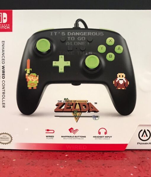 NSW item Controller Alambrico Zelda Retro PowerA NSW item Controller Alambrico Zelda Retro PowerA