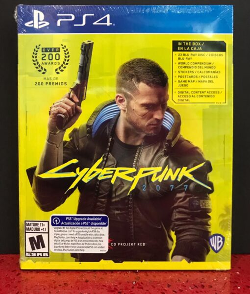 PS4 Cyberpunk 2077 game